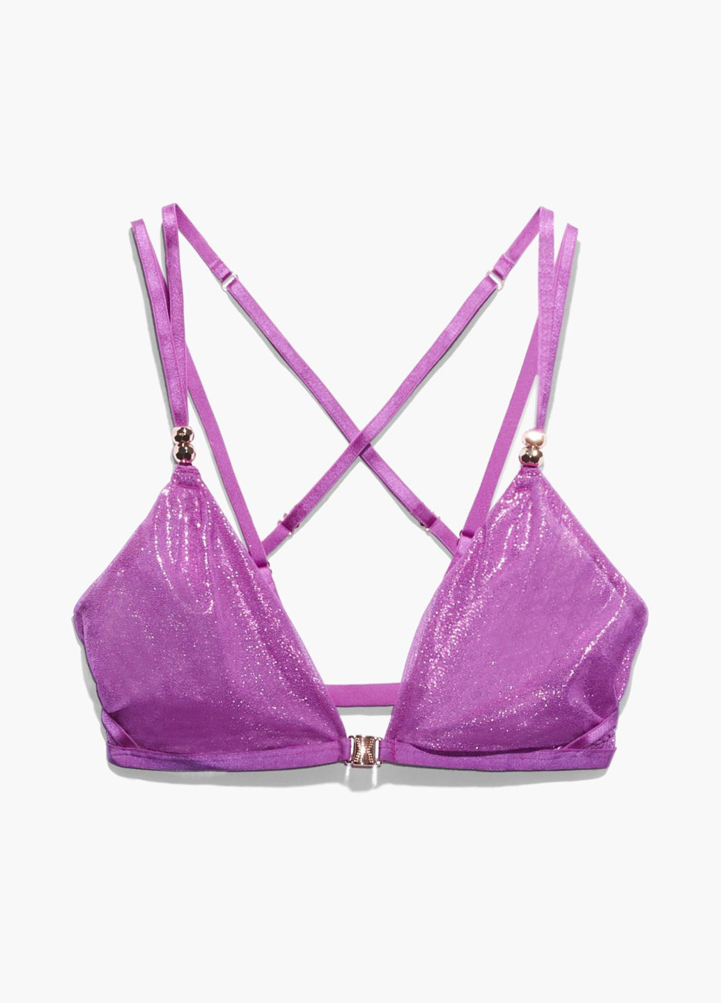 Фиолетовый бюстгальтер Savage X Fenty без косточек полиамид