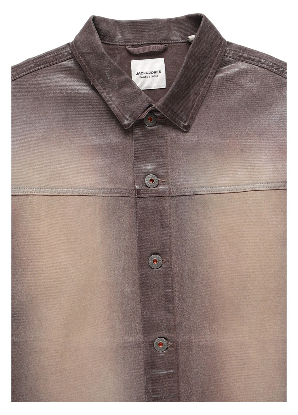 Серо-коричневая демисезонная куртка Jack & Jones