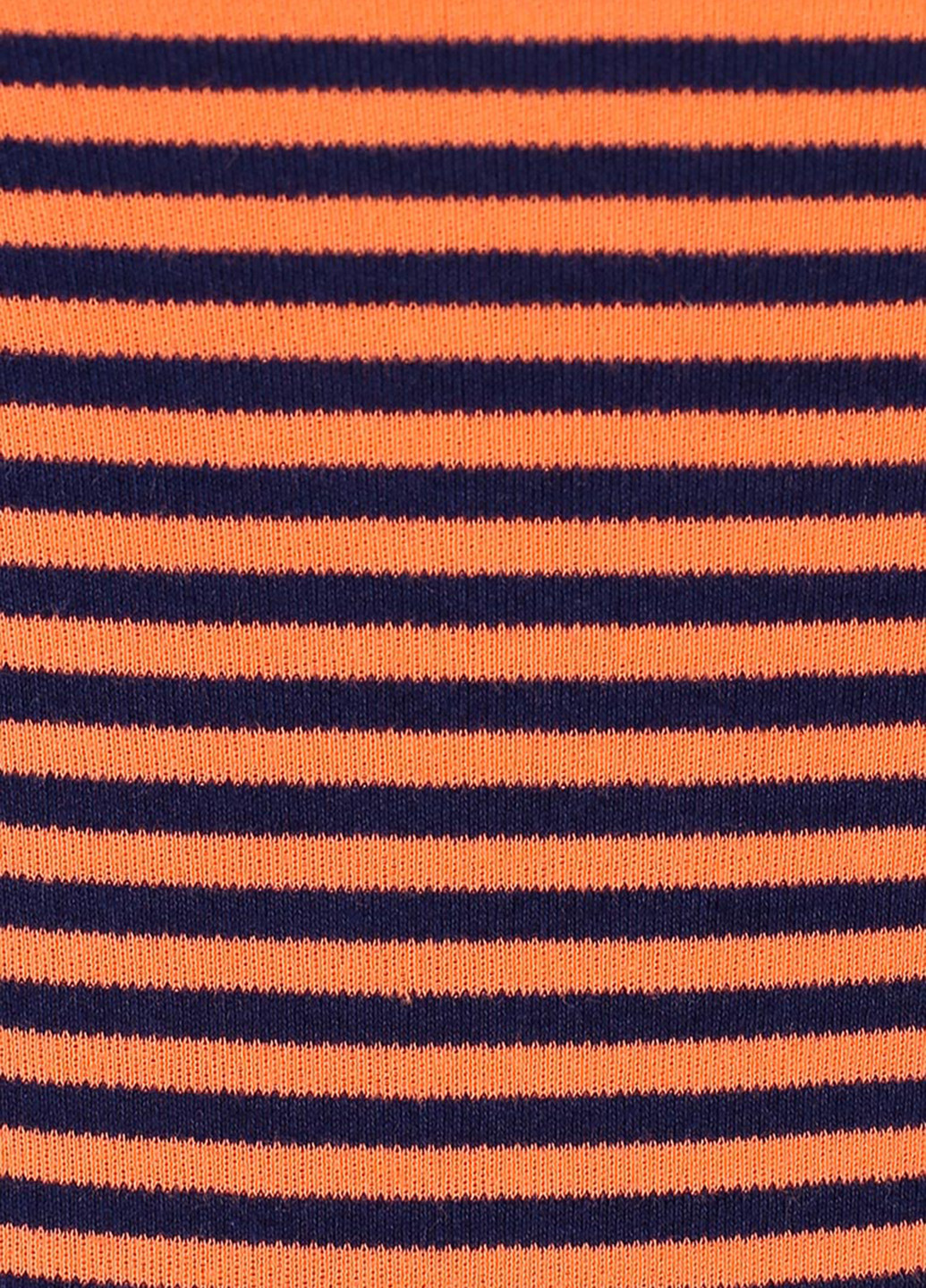 Оранжевое кэжуал платье Incity в полоску