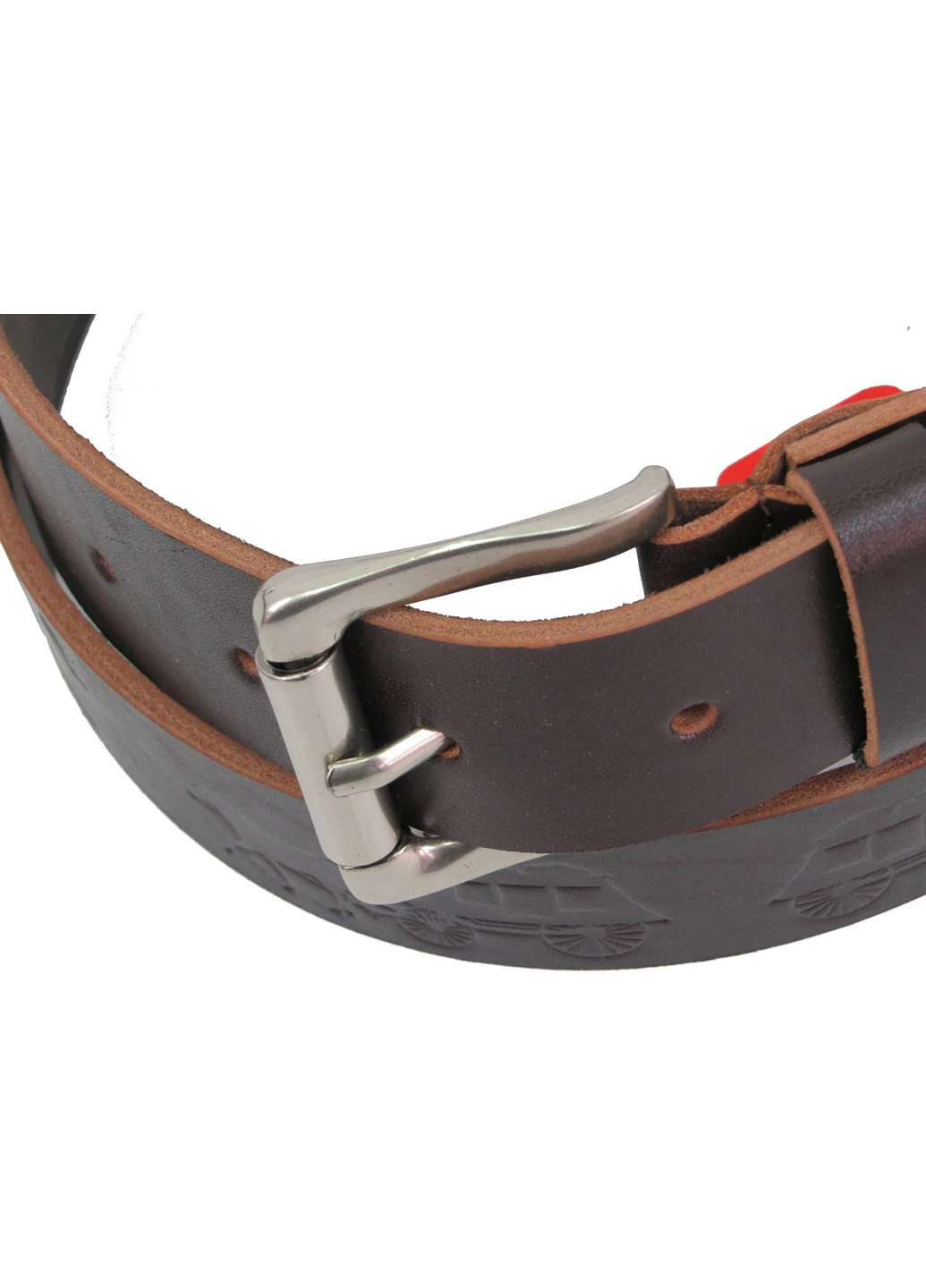 Чоловічий шкіряний ремінь 126-146х3,8 см Skipper (252412742)