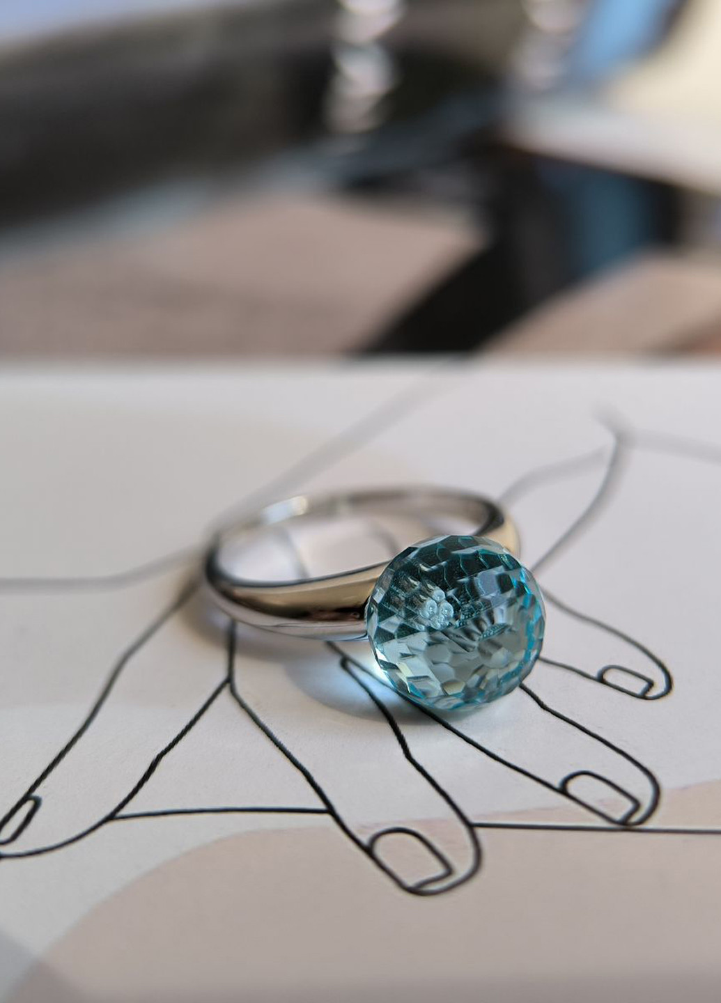 Кольцо Silver Flame (350941444)