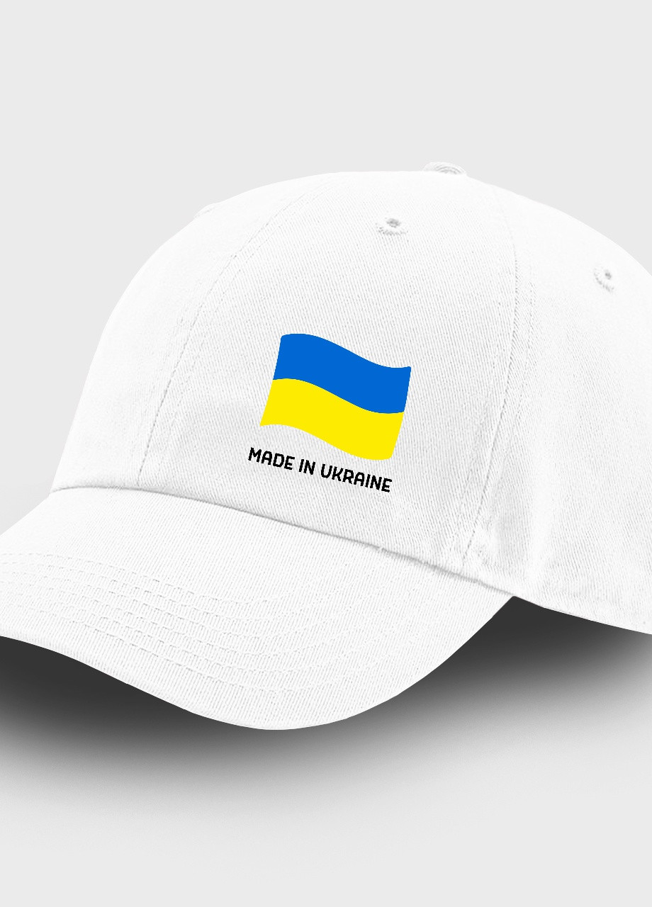 Кепка дитяча для хлопчиків Зроблено в Україні (9273-3726) Білий MobiPrint (253110095)