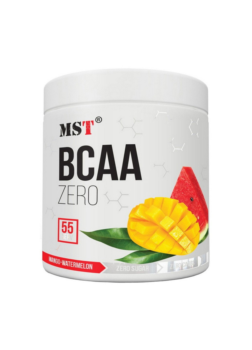 БЦАА BCAA Zero (330 г) МСТ зеро mango-watermelon MST (255362141)