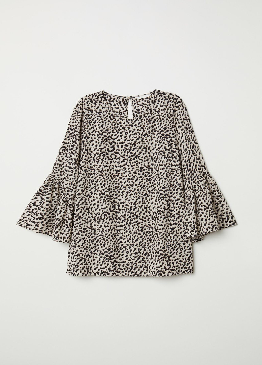 Сіро-бежева демісезонна блуза H&M
