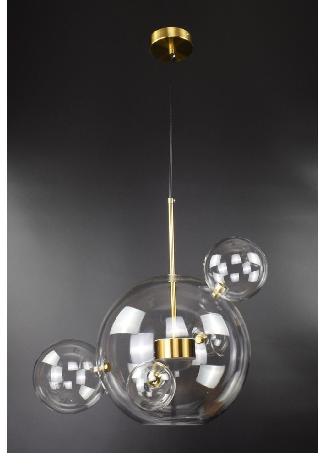 Люстра потолочная LED AA397/300+4AB Бронза 50х51х51 см. Sunnysky (253628372)