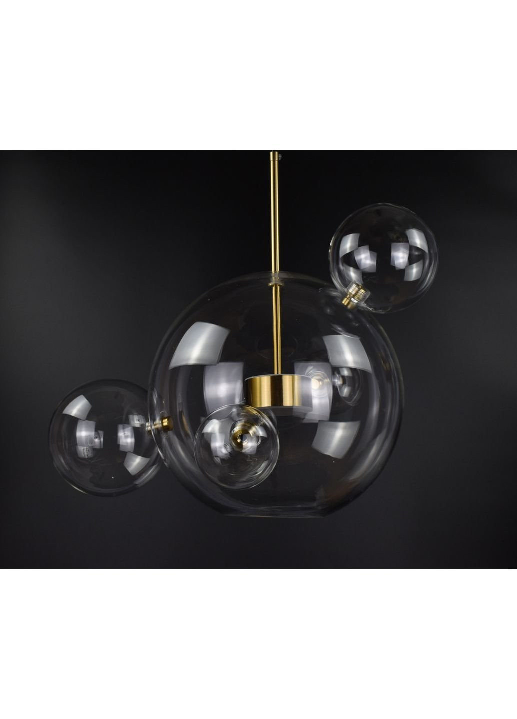 Люстра потолочная LED AA397/300+4AB Бронза 50х51х51 см. Sunnysky (253628372)