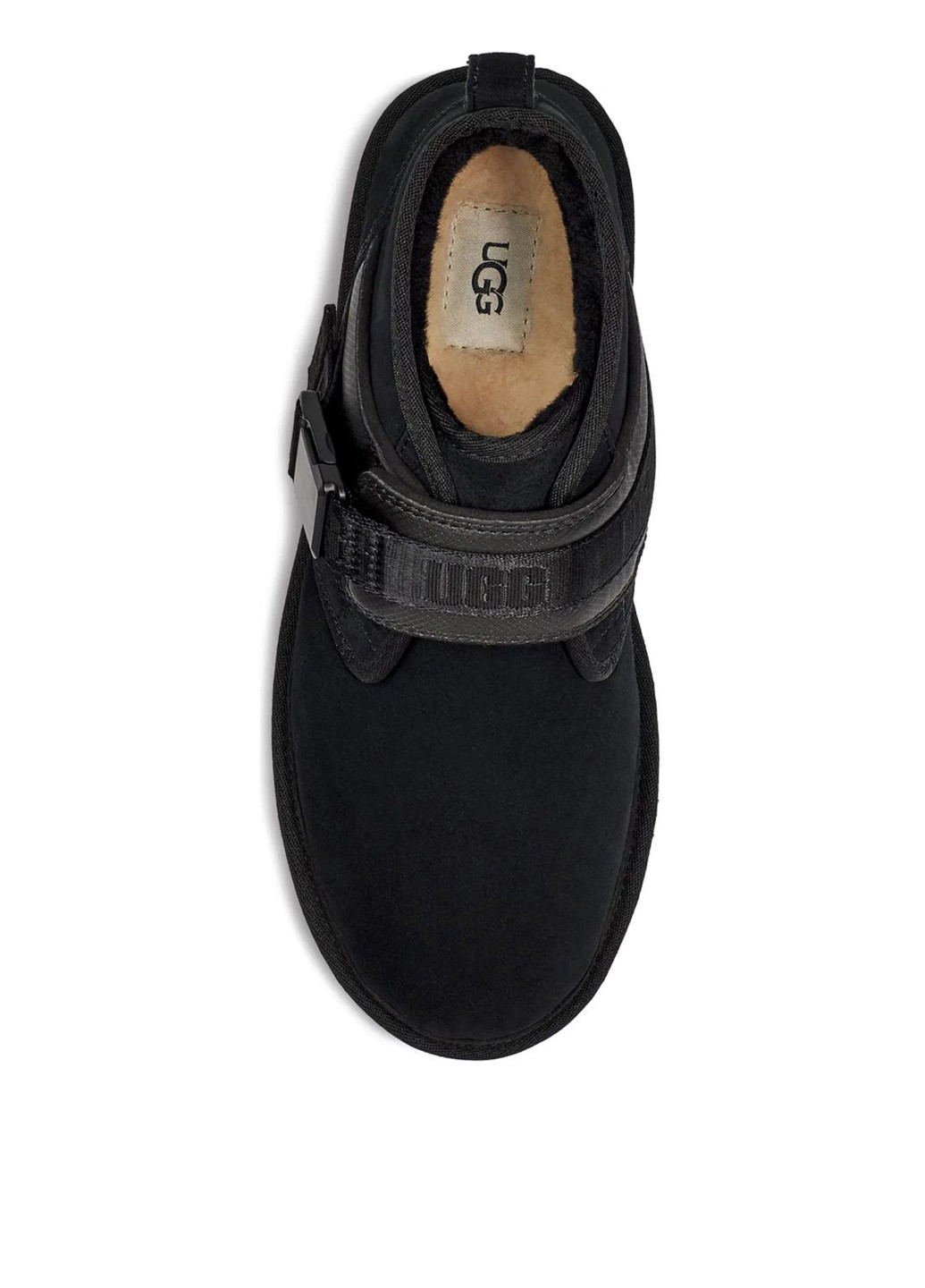 Черные зимние ботинки UGG