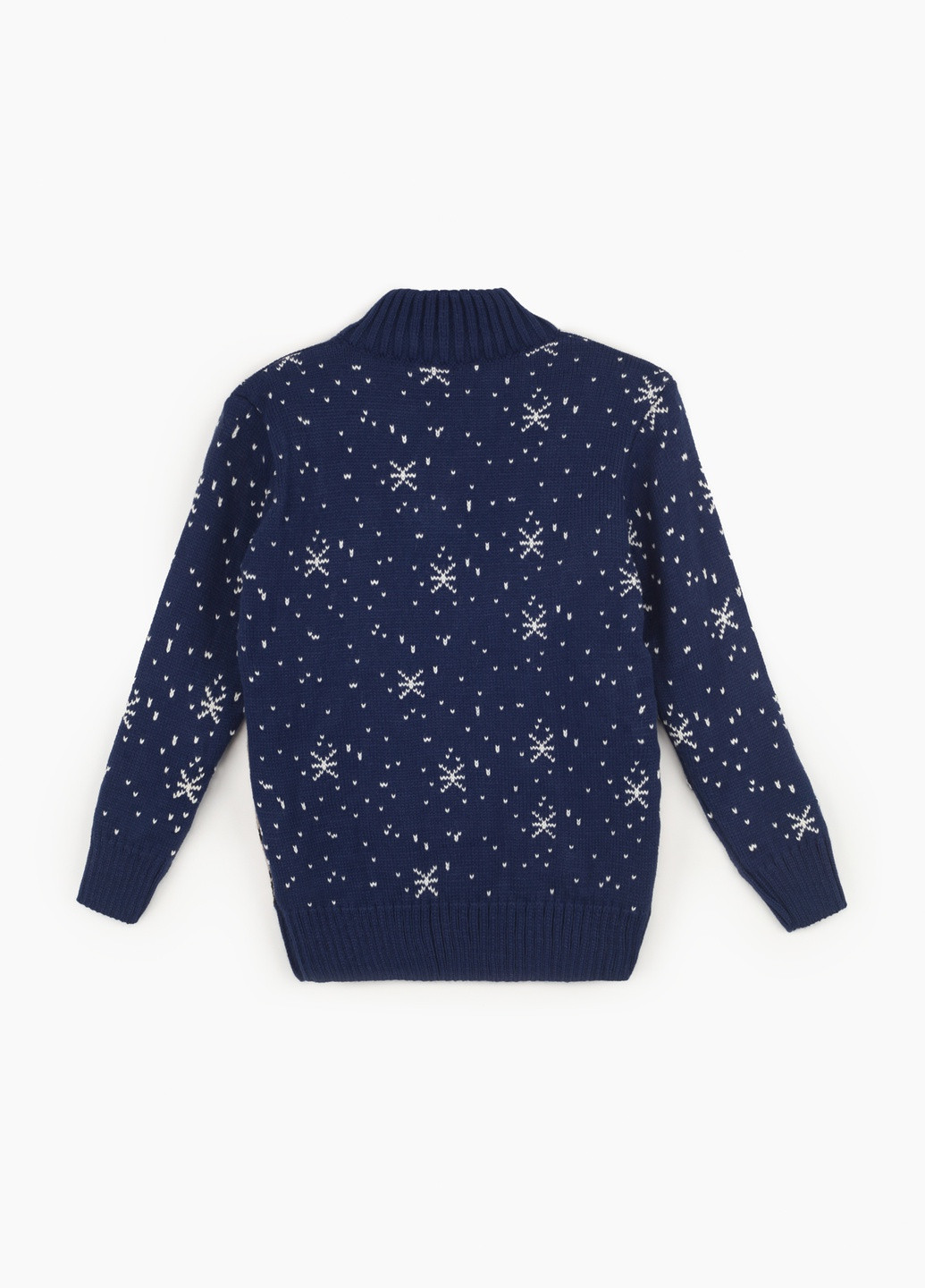 Темно-синий зимний свитер Safari