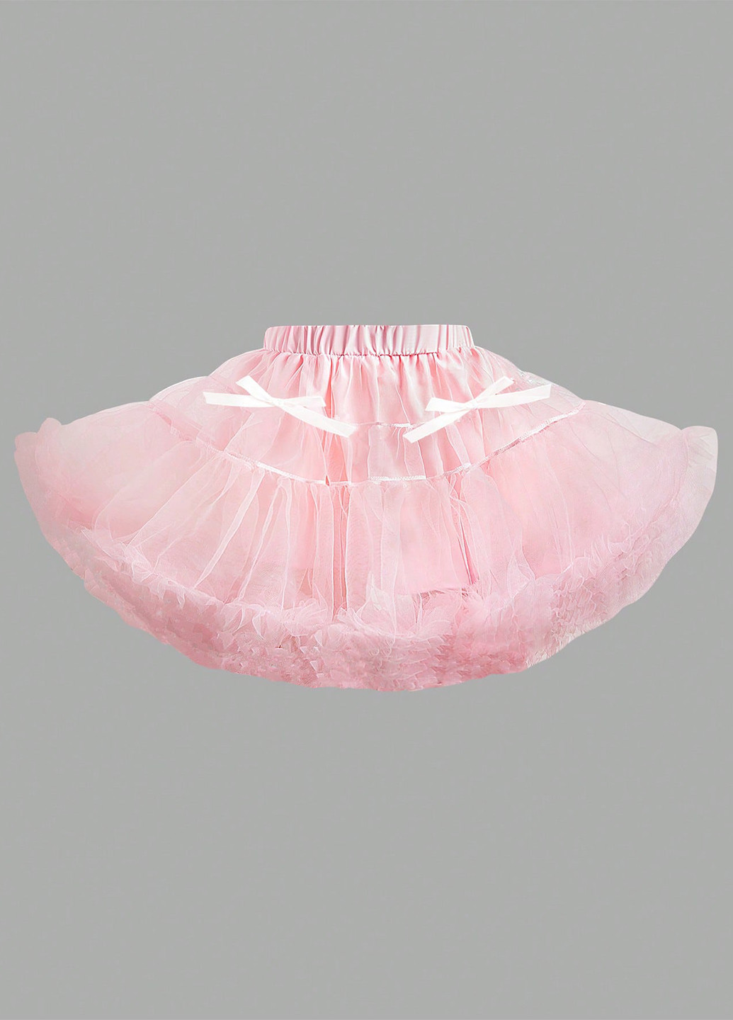 Розовая праздничный однотонная юбка SHEIN клешированная