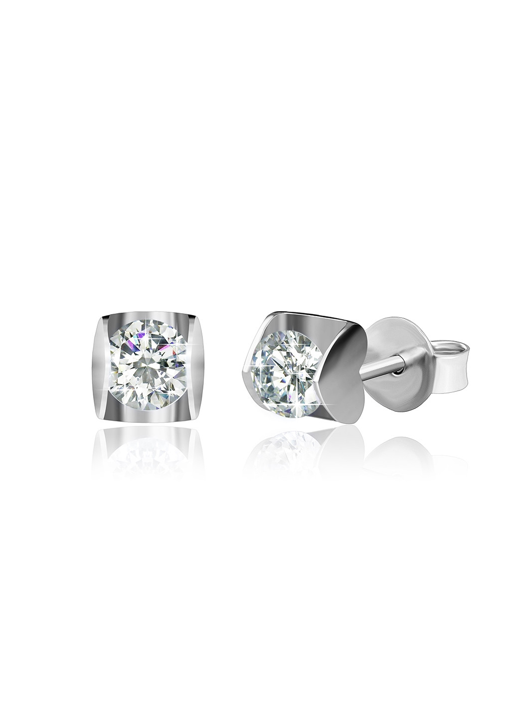 Серебряные серьги с фианитами с2ф/482 Silvex925 (201169065)