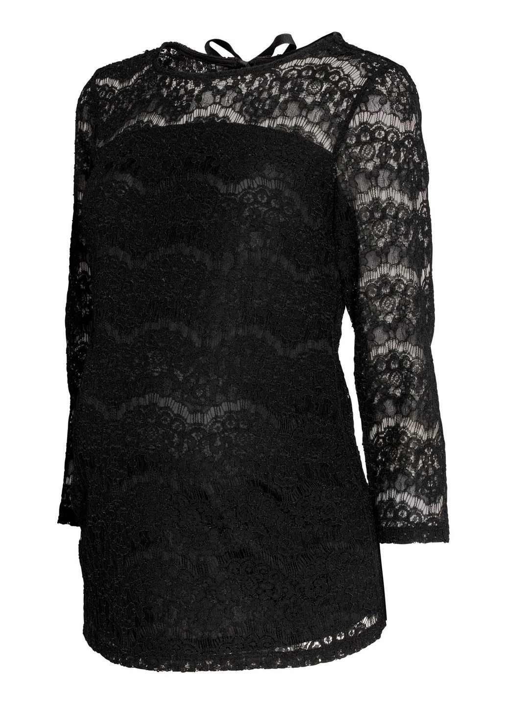 Чёрная блузка для беременных H&M