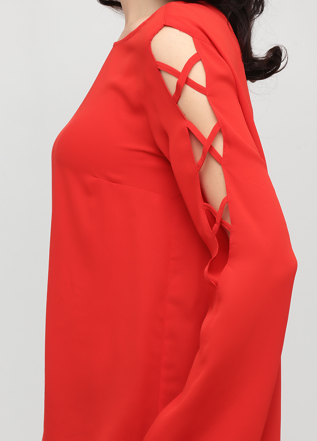 Красная демисезонная блуза Lipsy
