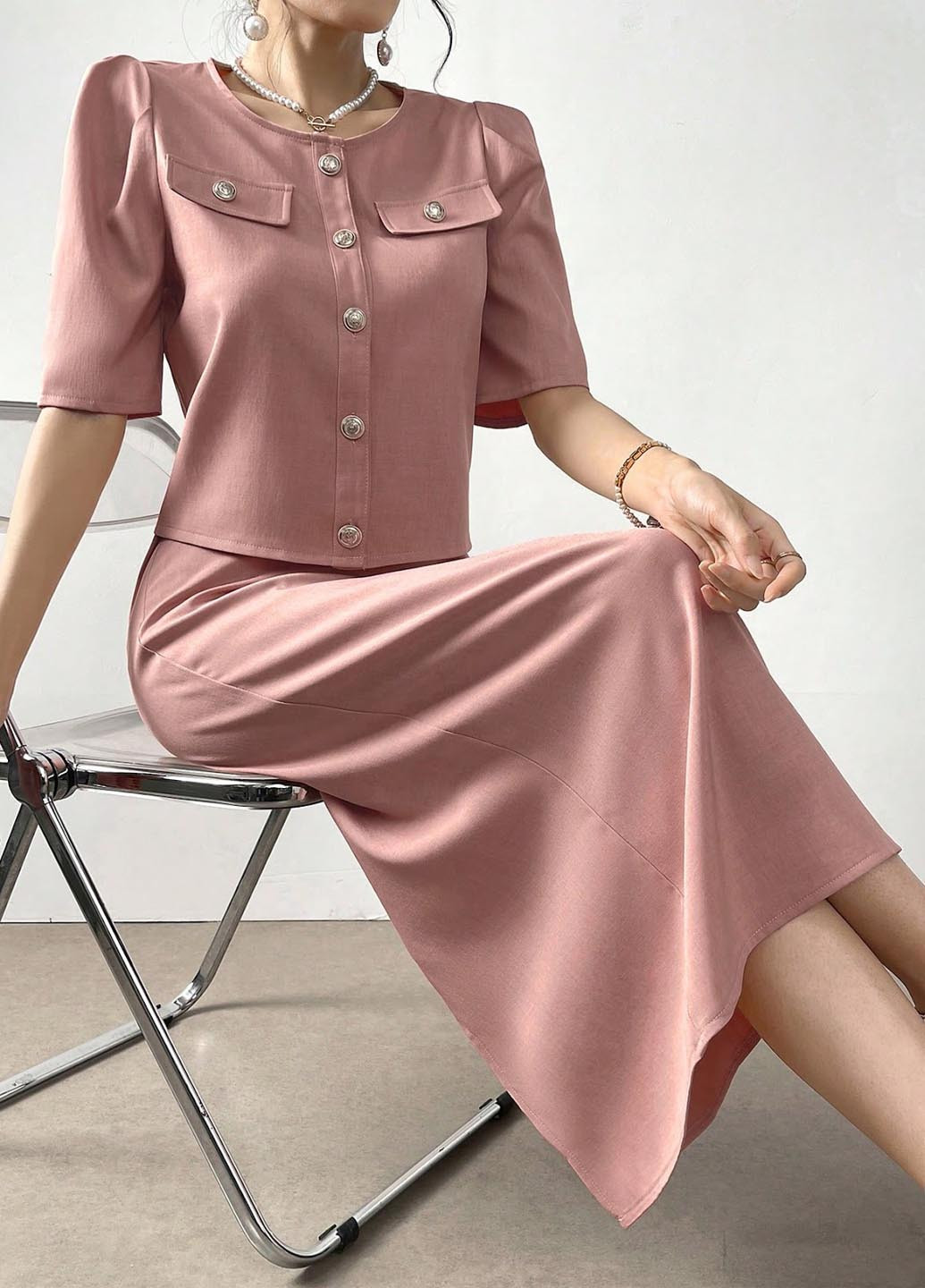 Костюм (блуза, юбка) SHEIN (327879673)