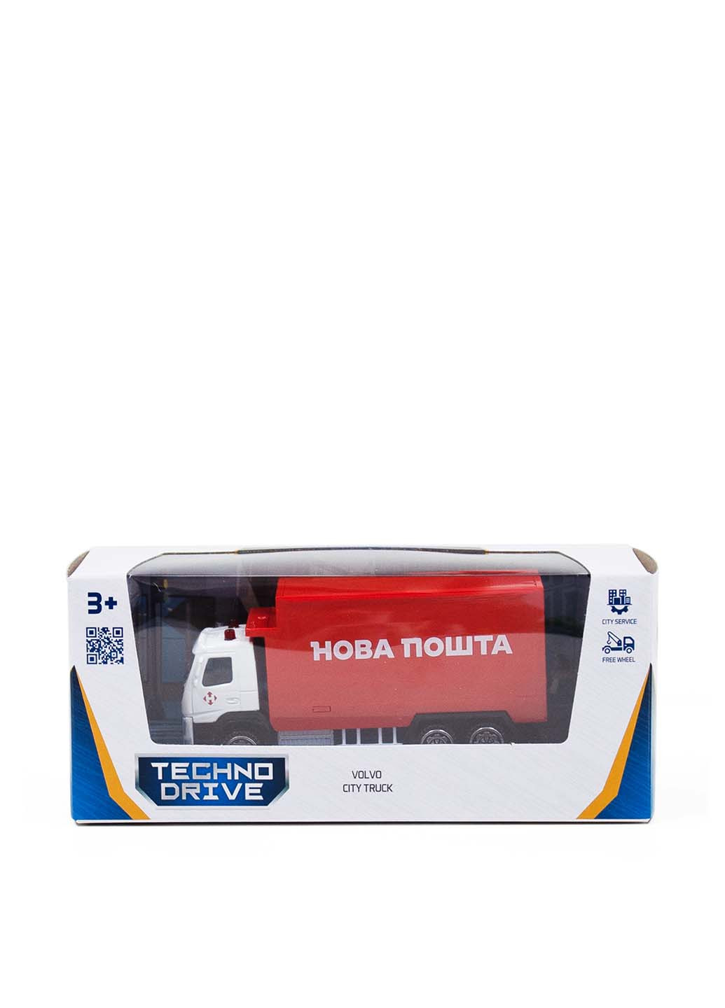 Автомодель Volvo Новая почта, 11 см TechnoDrive (265408272)