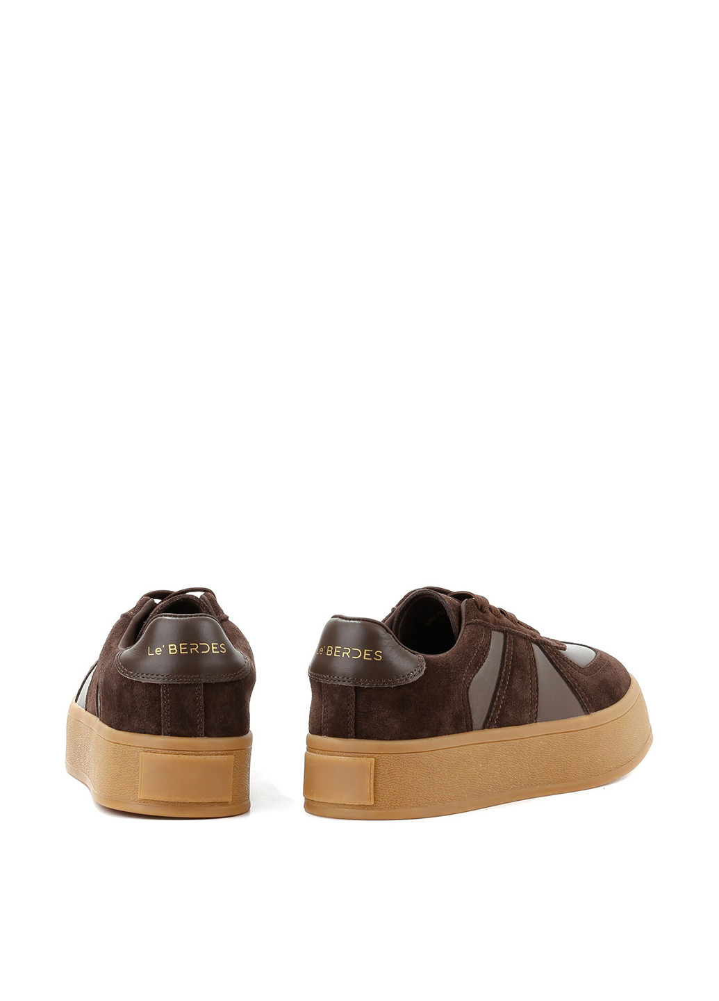 Кроссовки Le'BERDES коричневые демисезоны (322088079)