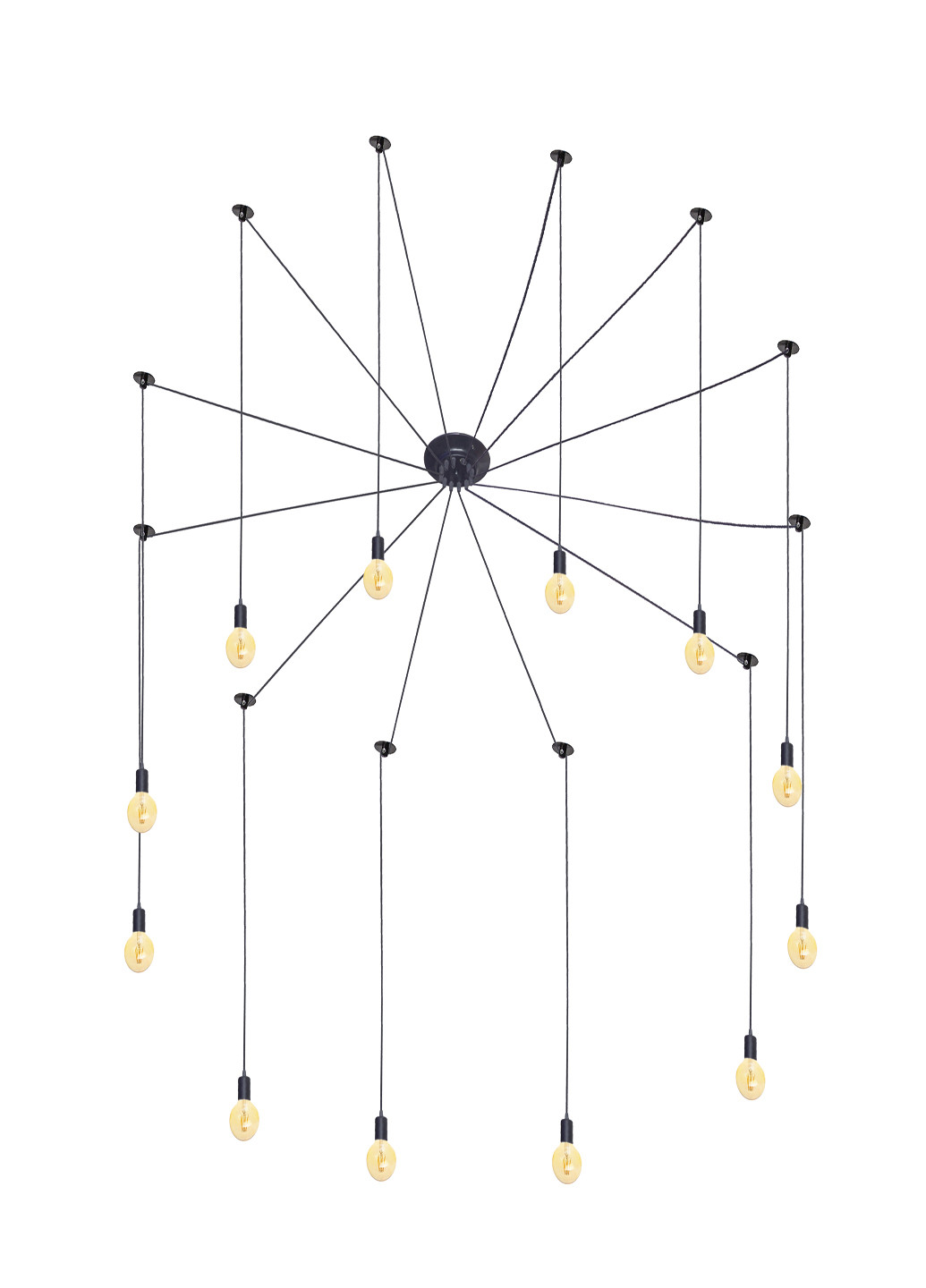 Люстра "Паук" BL-790S/12 E27 BK Brille (246625883)