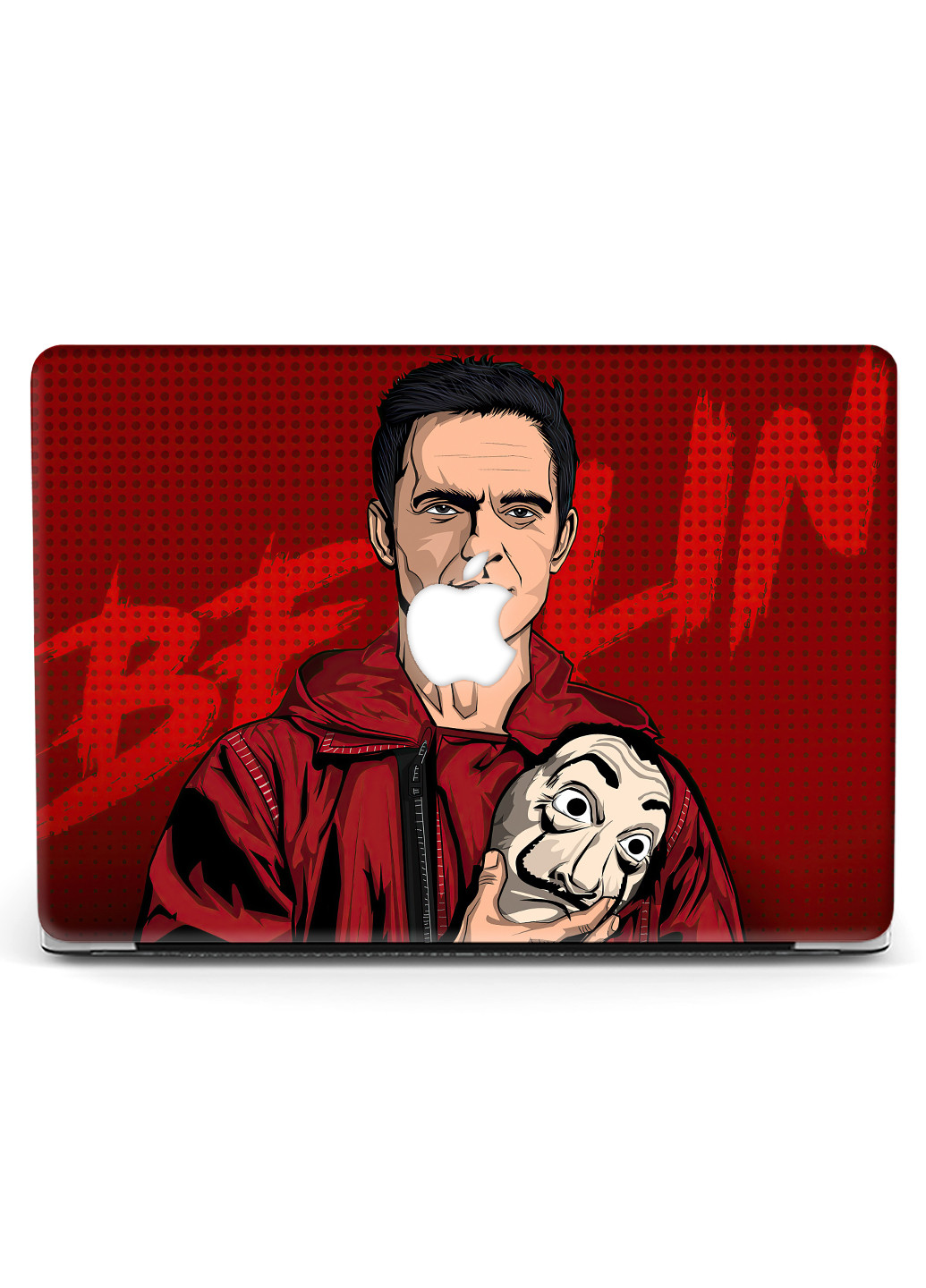 Чохол пластиковий для Apple MacBook Air 13 A1466/A1369 Паперовий будинок Берлін (Paper house) La casa de papel (6351-2290) MobiPrint (218987725)