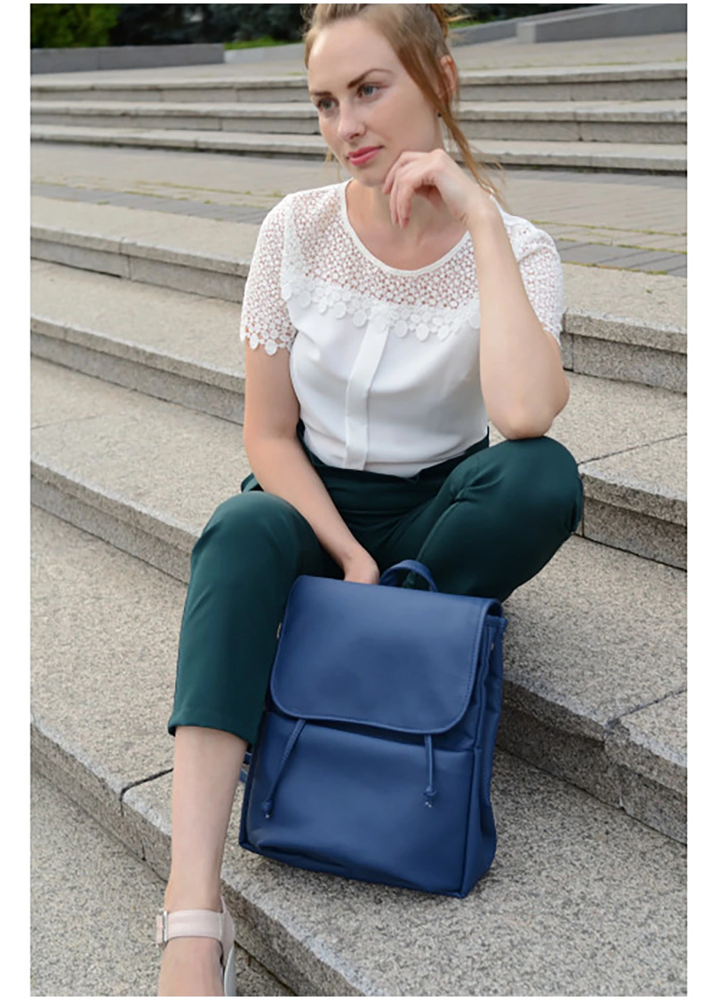 Женский рюкзак 30х12х25 см Sambag (252155372)