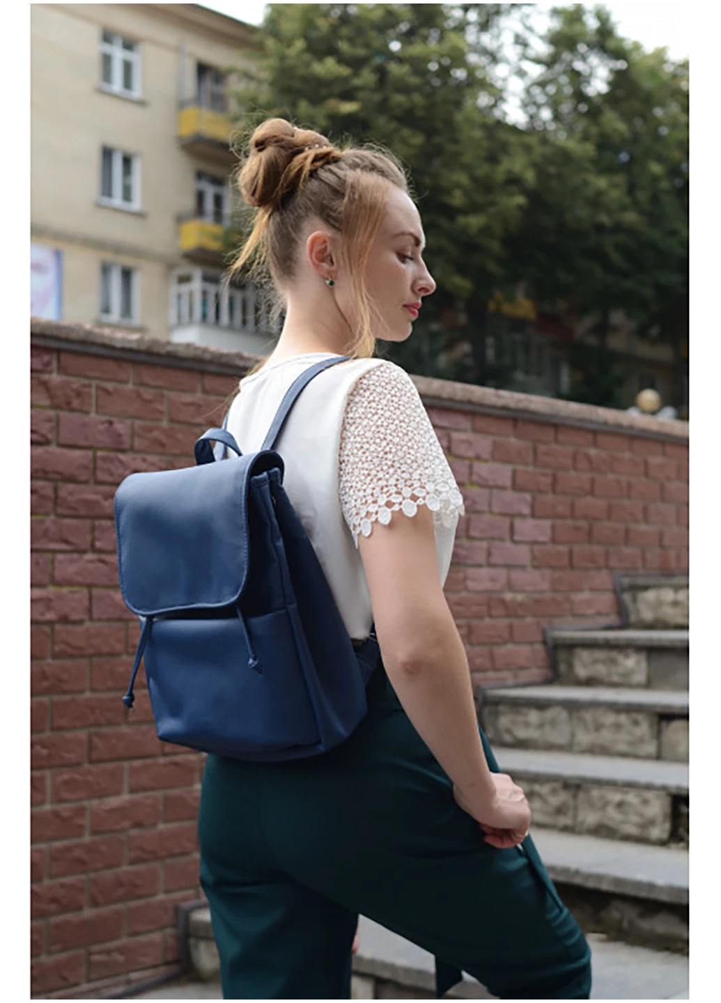 Женский рюкзак 30х12х25 см Sambag (252155372)