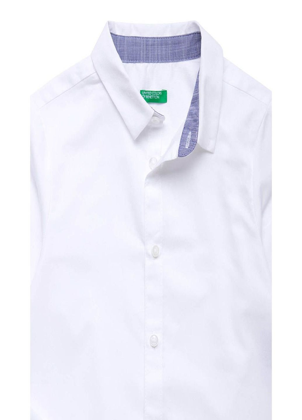 Белая классическая рубашка United Colors of Benetton