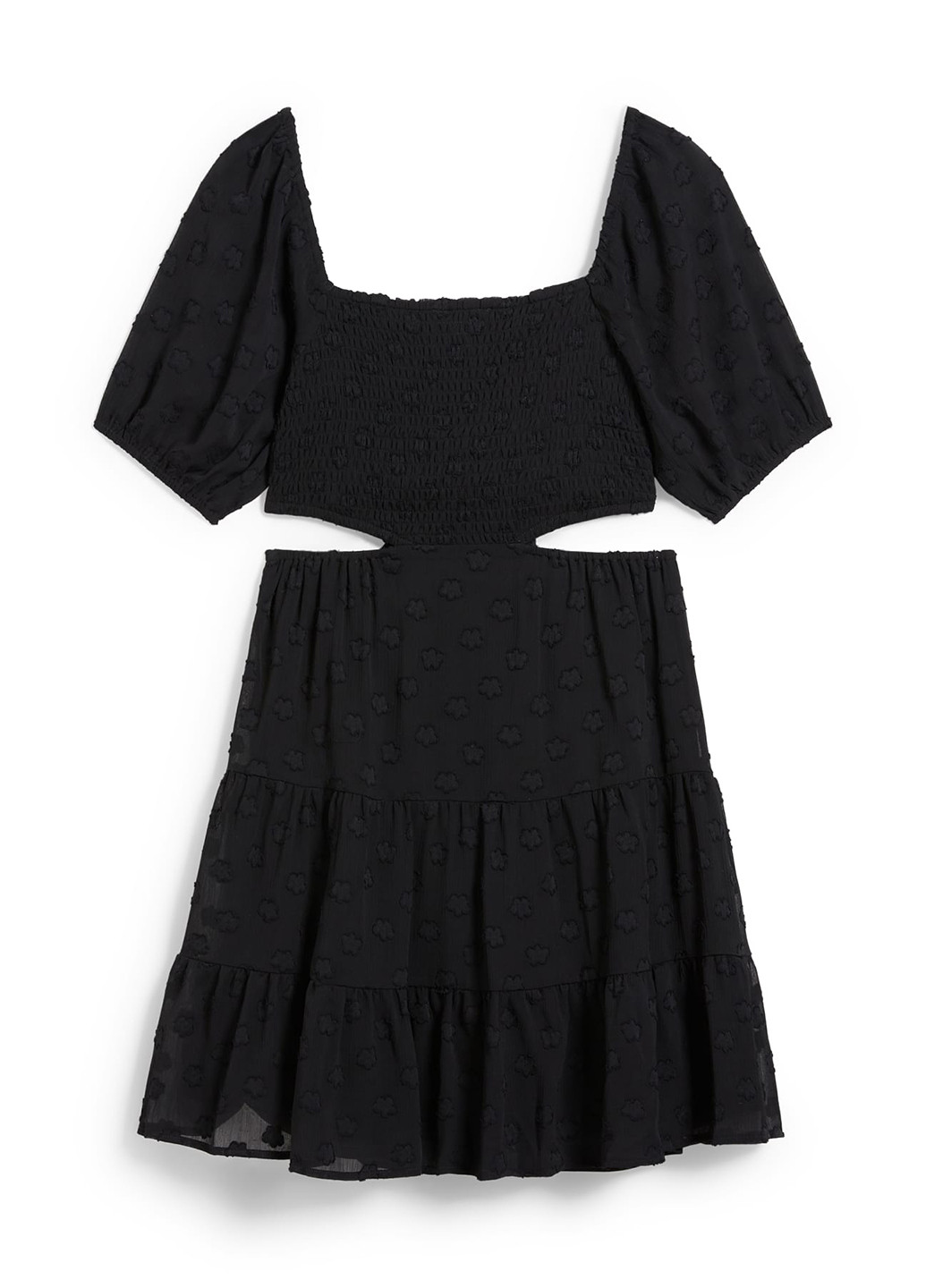 Чорна кежуал сукня C&A однотонна