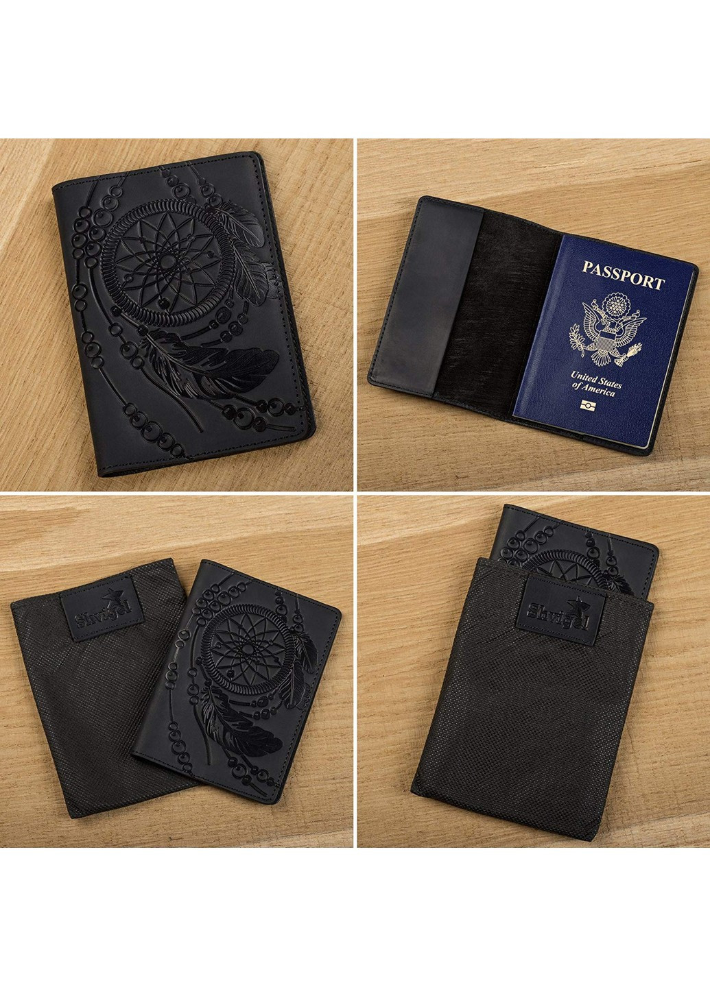 Обложка на паспорт кожаная Shvigel (252086577)