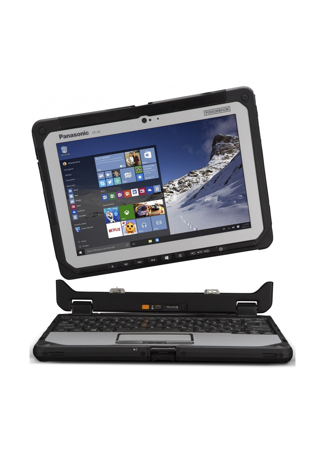 Ноутбук Panasonic toughbook cf-20 (cf-20a0205t9) black (136402610)