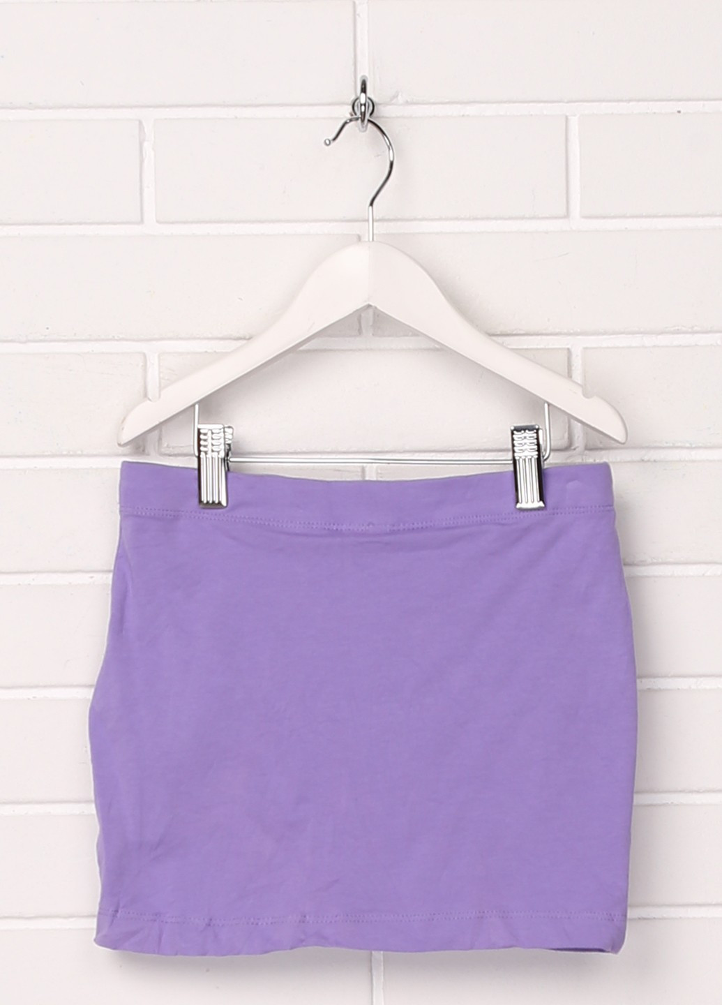 Фиолетовая однотонная юбка Pepperts