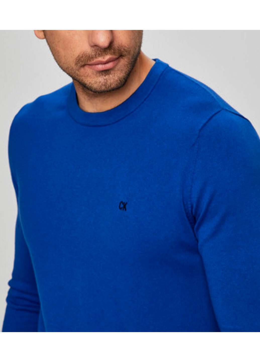 Голубой демисезонный свитер No Name