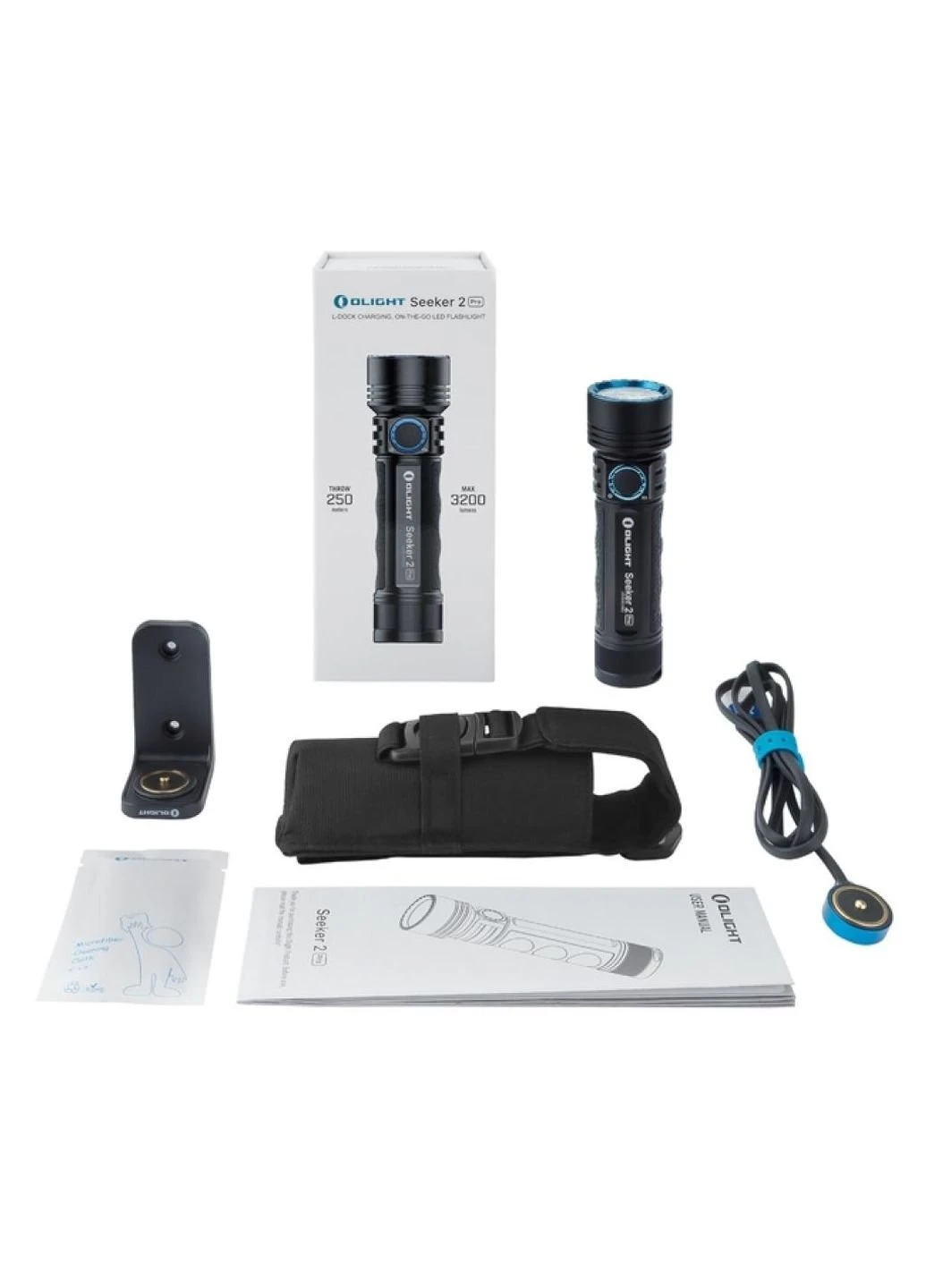 Фонарь Seeker 2 Pro Black Olight (251102475)