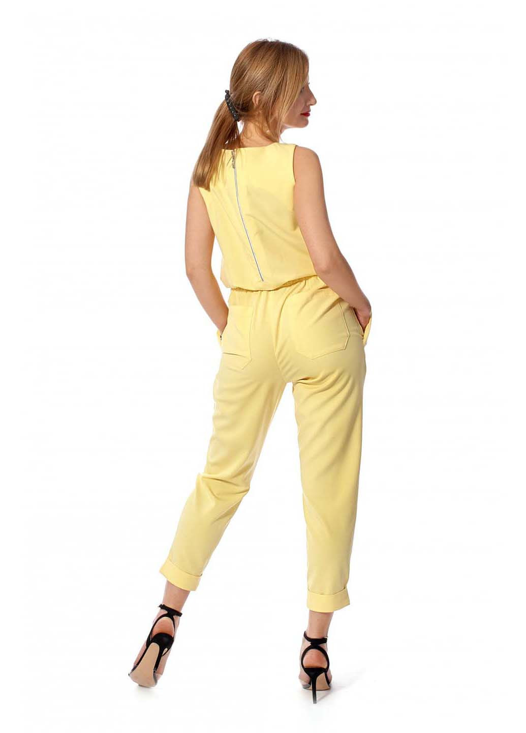 Комбинезон SL-Fashion жёлтый кэжуал
