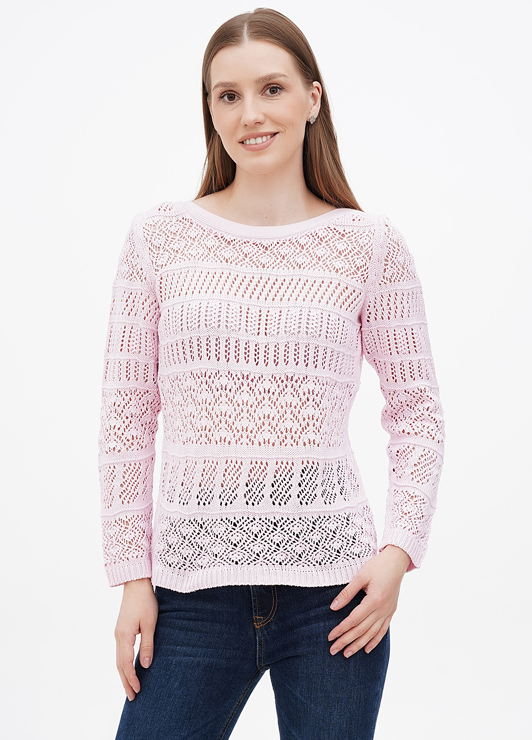 Розовый демисезонный свитер Pardon