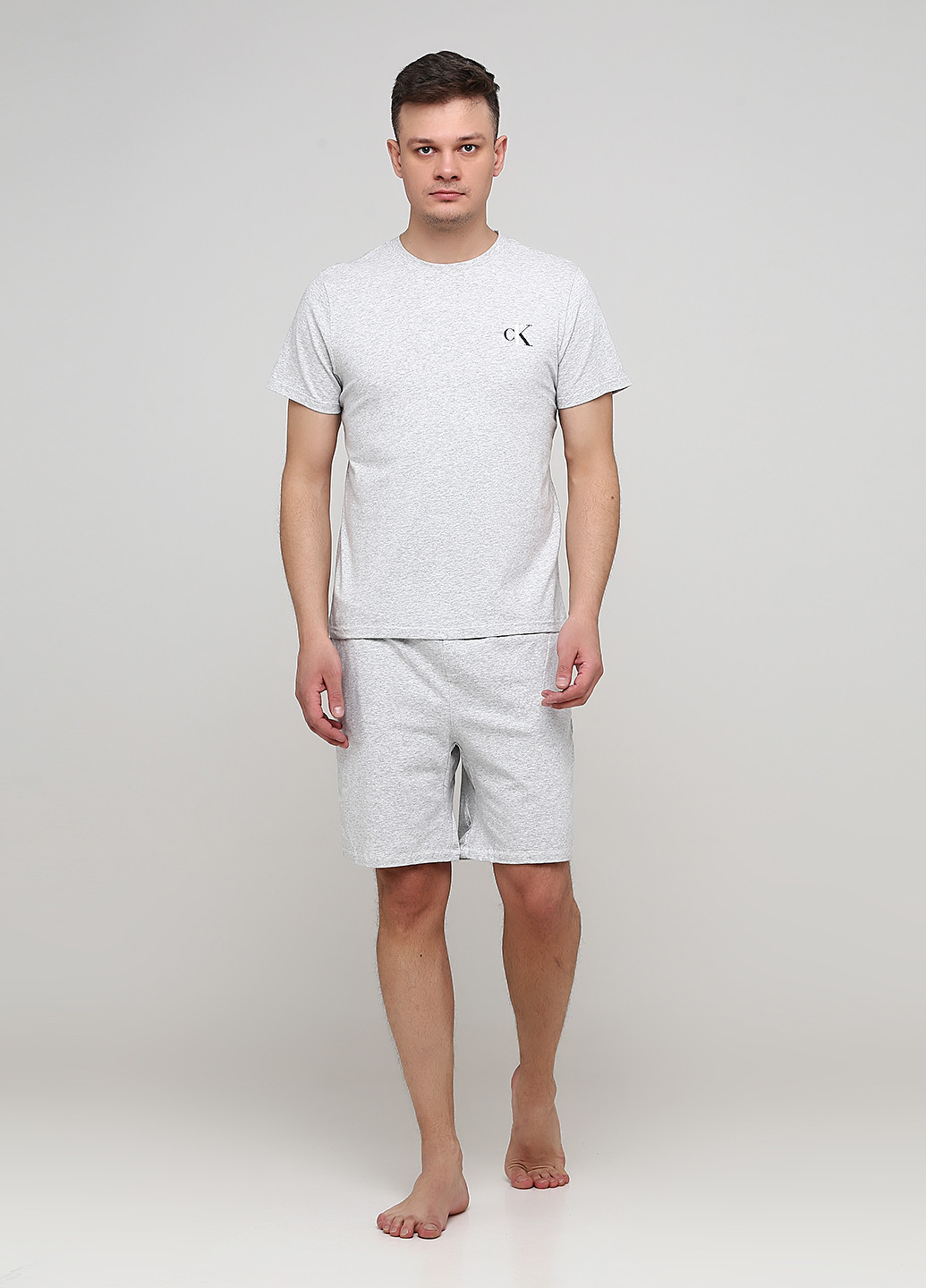 Піжама (тениска + шорти) Calvin Klein (266134533)