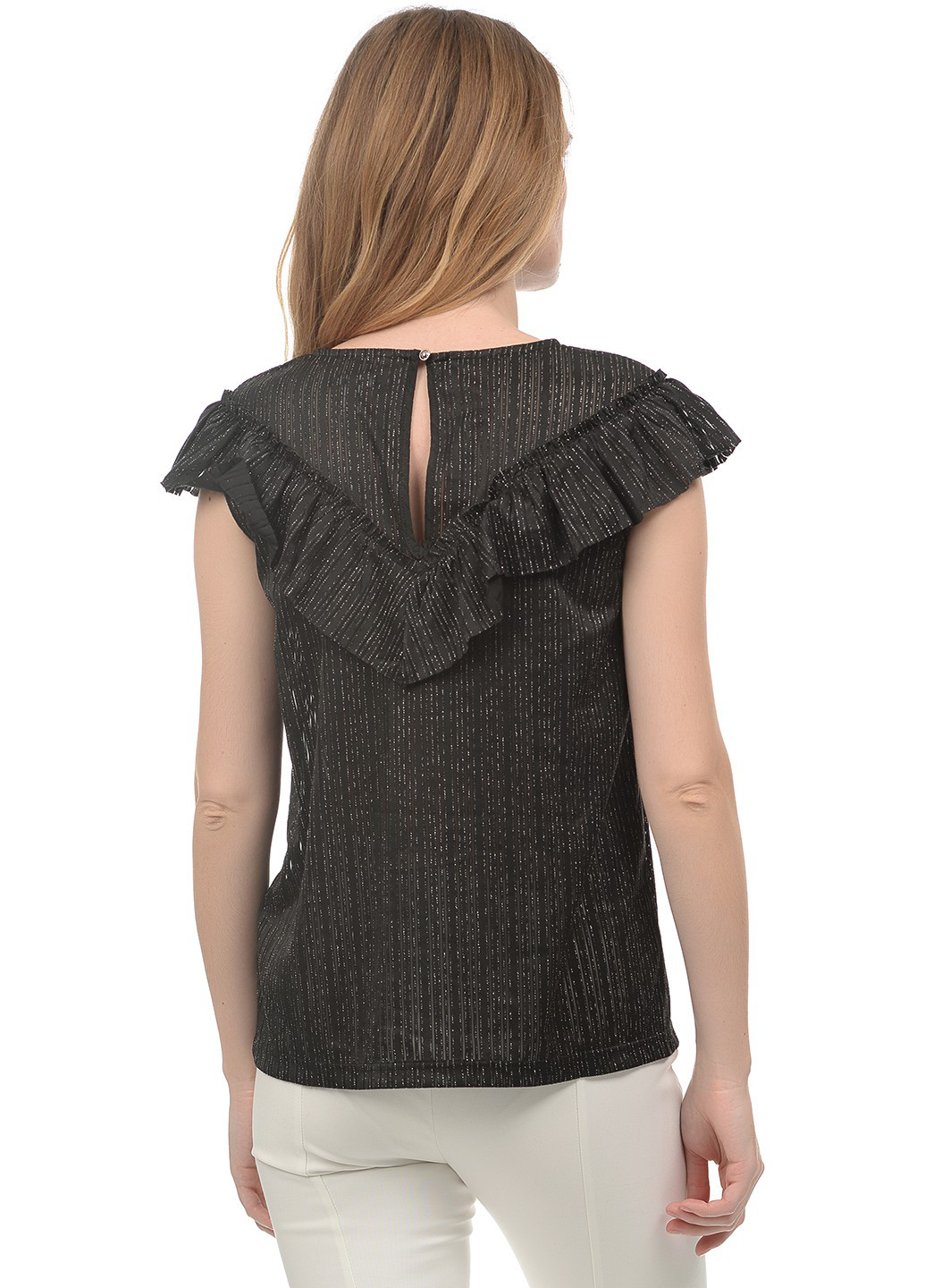 Чорна блуза Tom Tailor