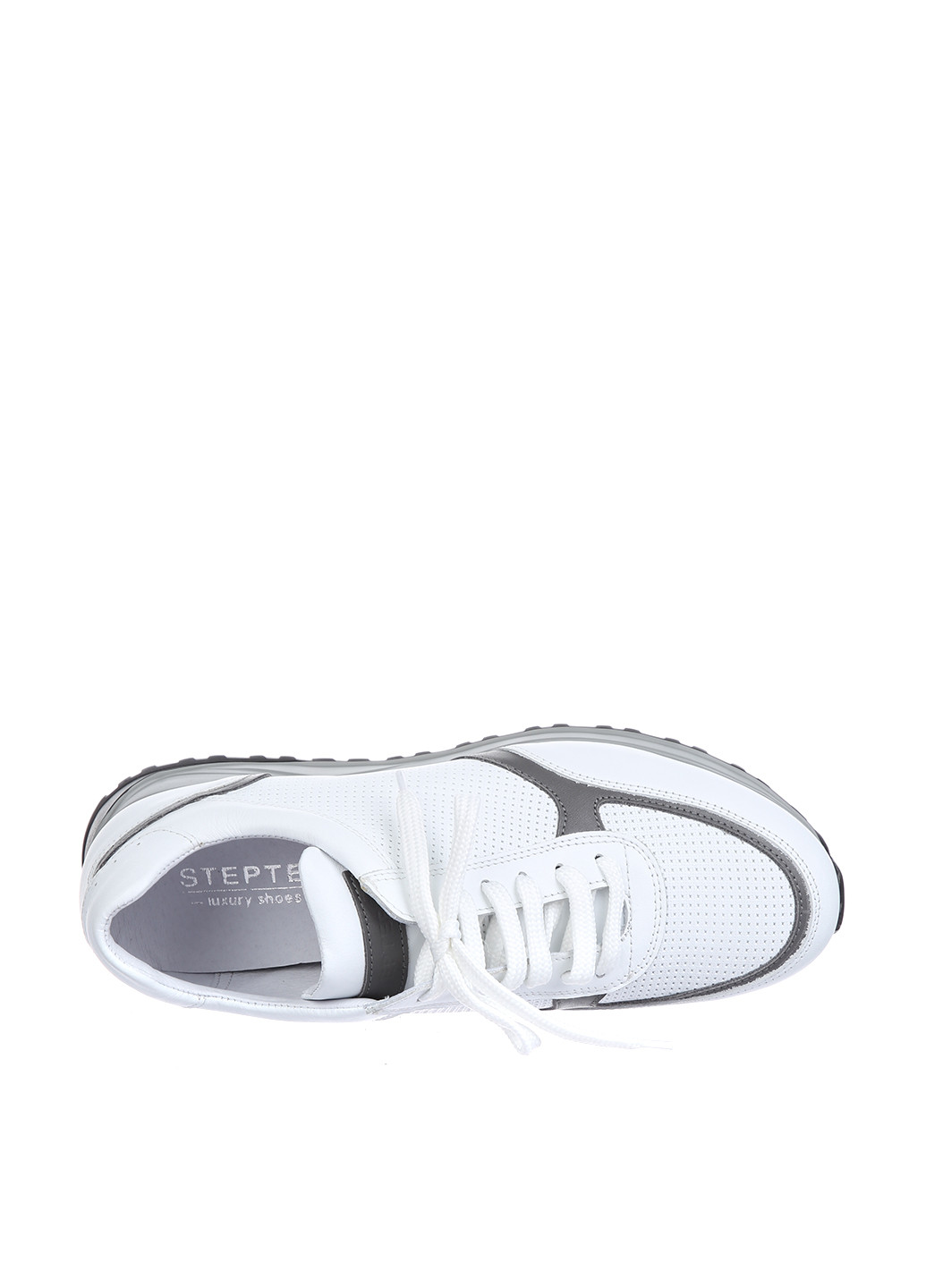 Белые демисезонные кроссовки Стептер