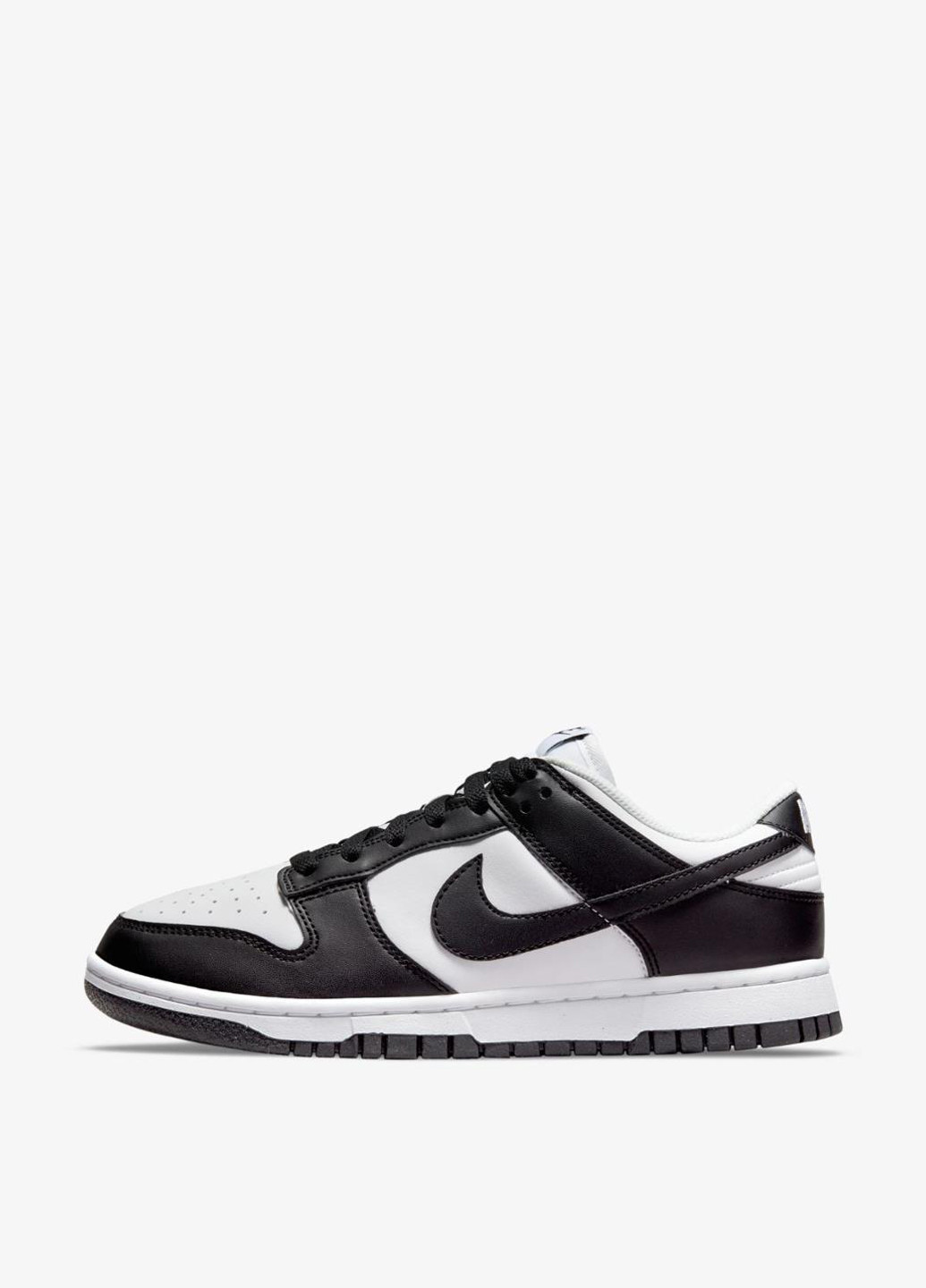 Кроссовки DD1873-102 Nike DUNK LOW NEXT NATURE чёрно-белые демисезоны (317218351)