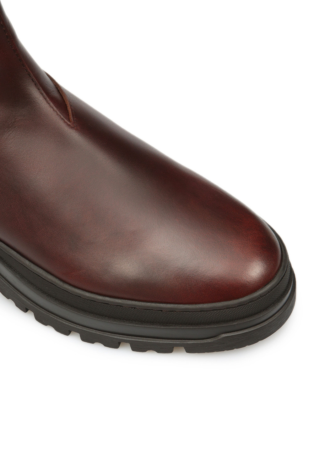 Коричневые осенние ботинки челси Gant