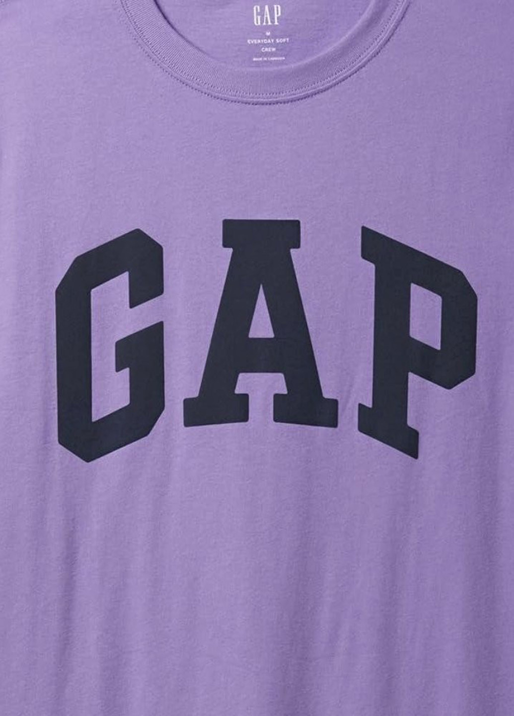 Фиолетовая футболка Gap