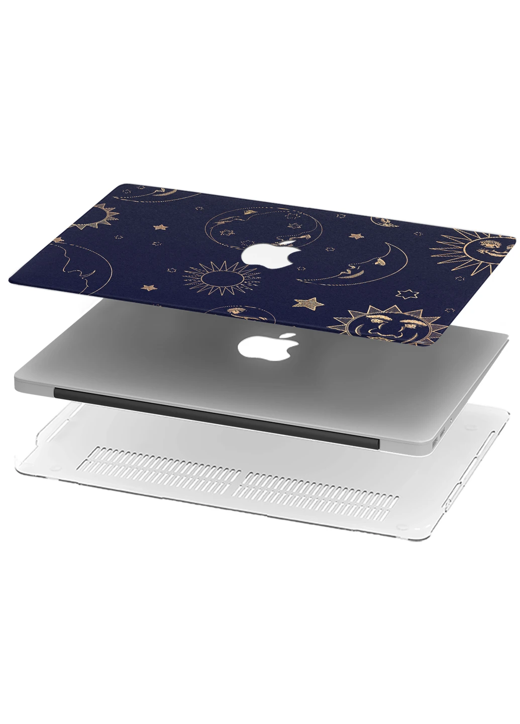 Чохол пластиковий для Apple MacBook Air 13 A1932/A2179/A2337 Planets of the solar system (9656-2308) MobiPrint (218988144)
