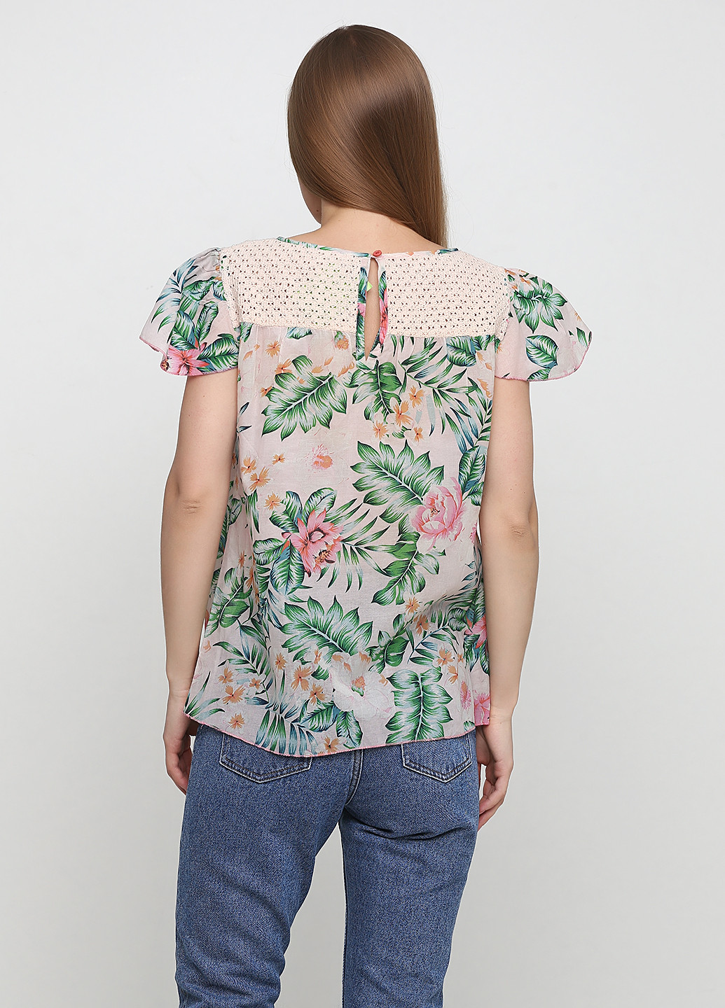 Светло-розовая блуза Sidecar