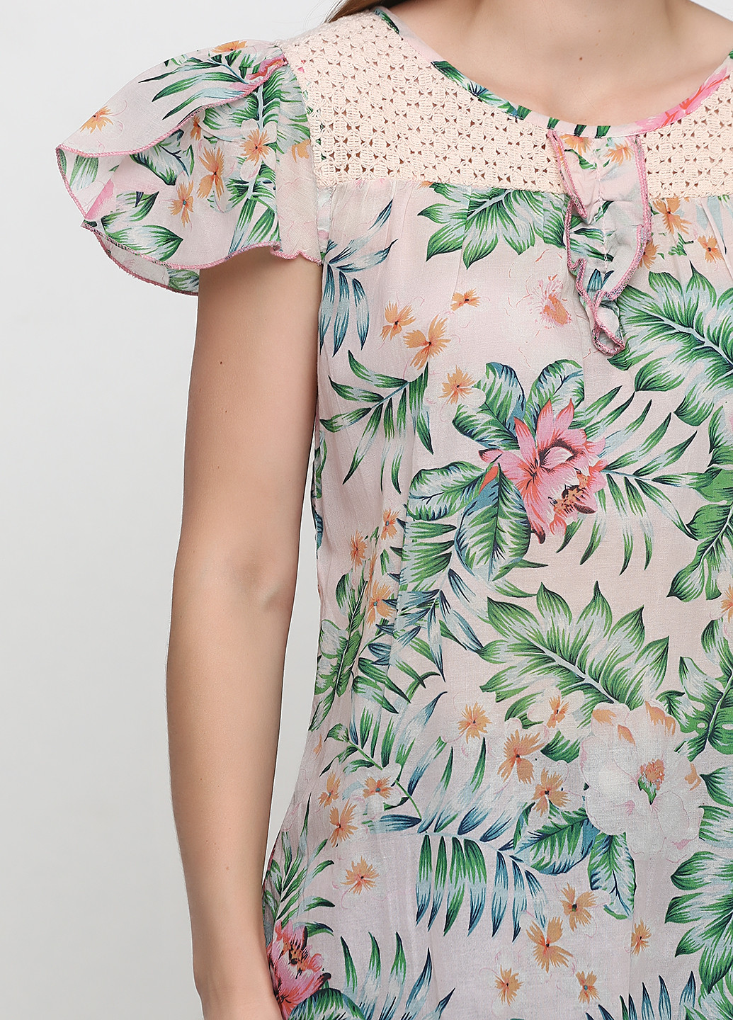 Светло-розовая блуза Sidecar