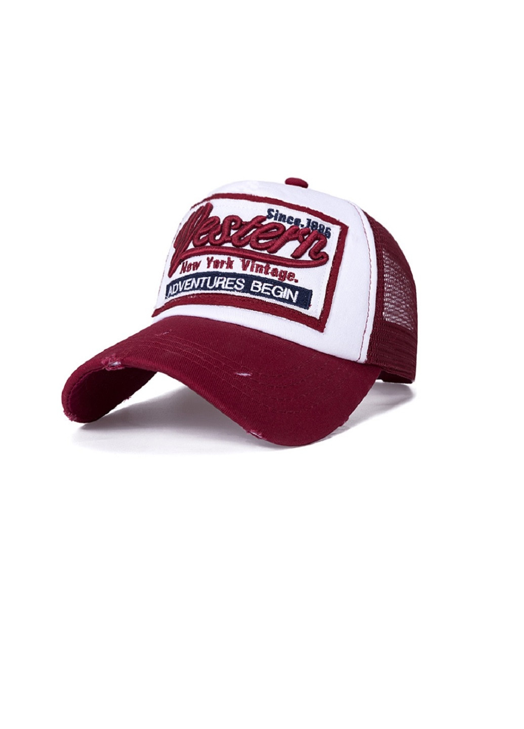 Кепка тракер Western с сеточкой унисекс Черный NoName (250447316)