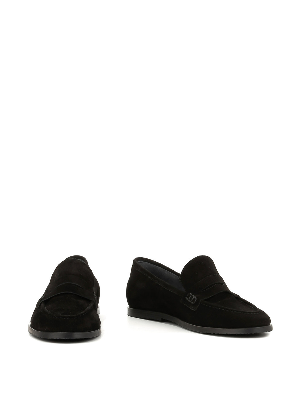 Le'BERDES Туфли лоферы черный з натуральная замша, украина — лето (360795525)