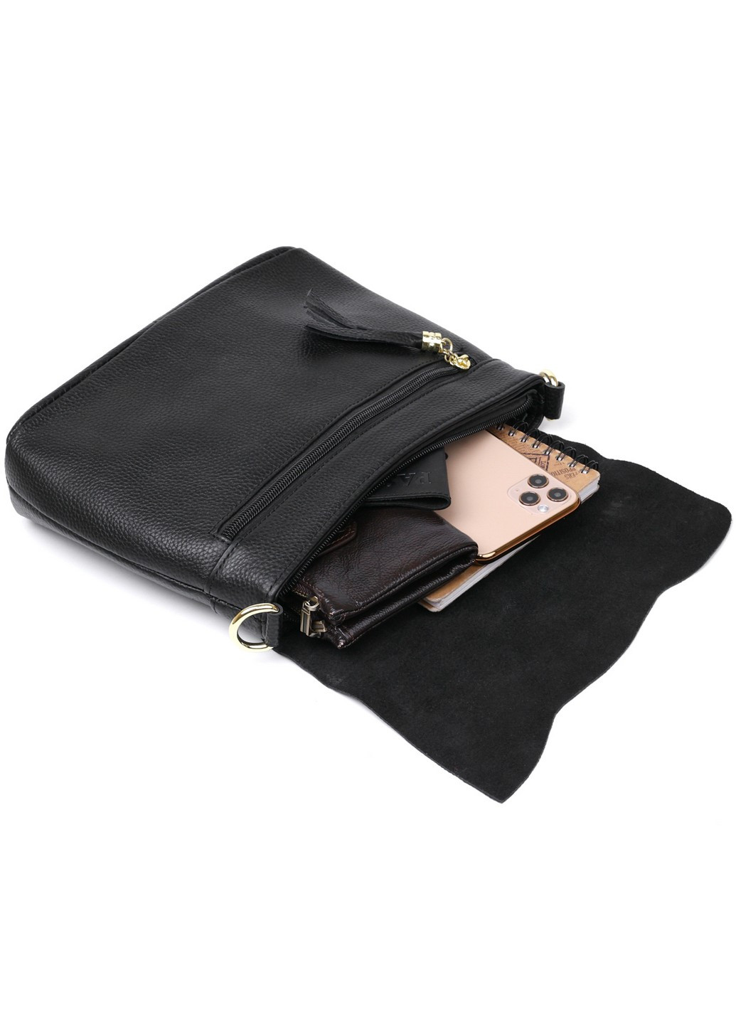 Сумка кожаная женская 27х18х6,5 см Vintage (255375735)