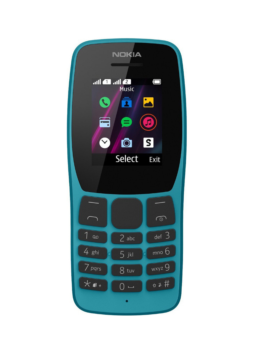 Мобільний телефон Nokia 110 ds 2019 blue (154686415)