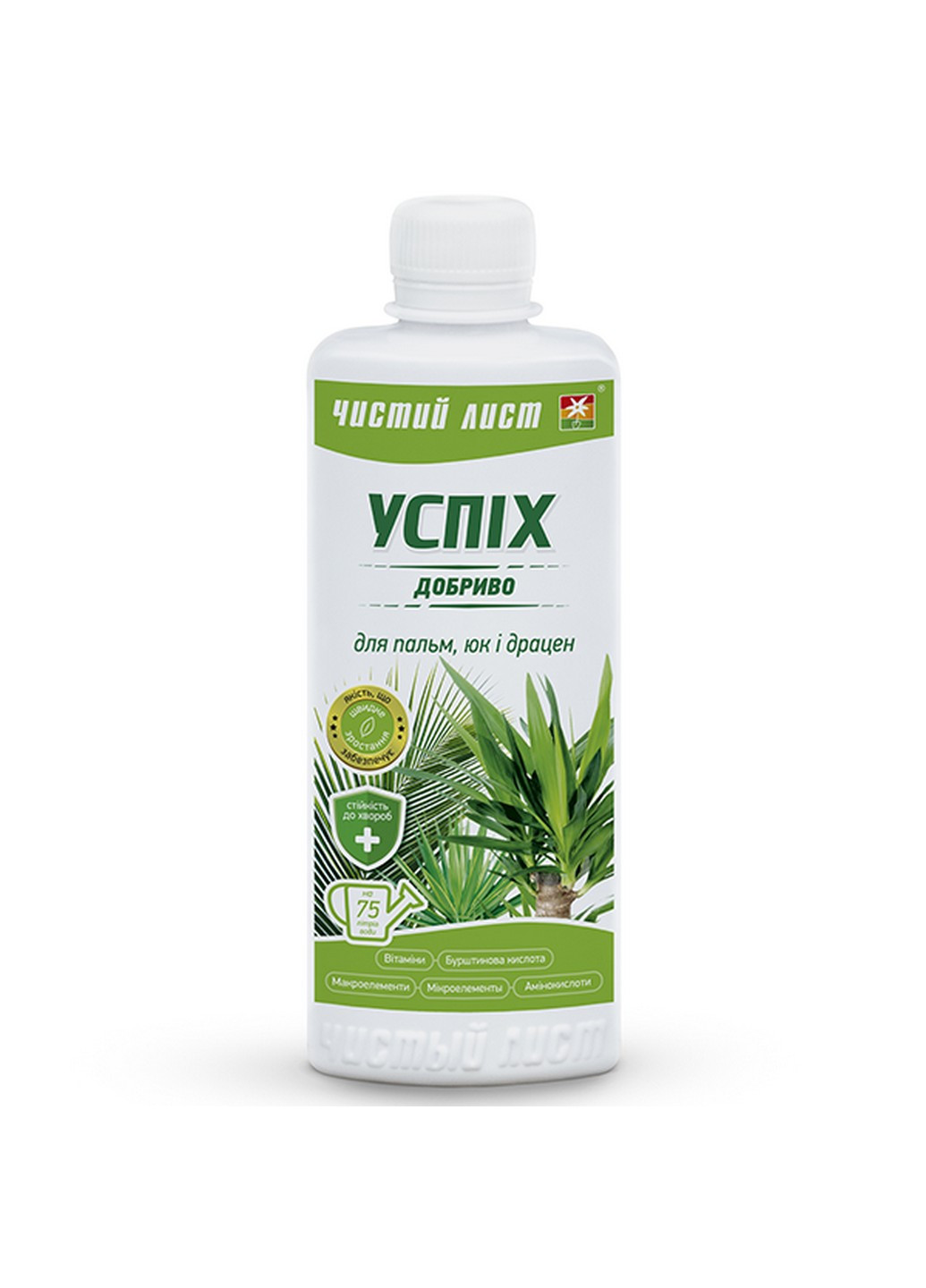 Удобрение Успех для пальм 310 мл Чистый Лист (215327264)