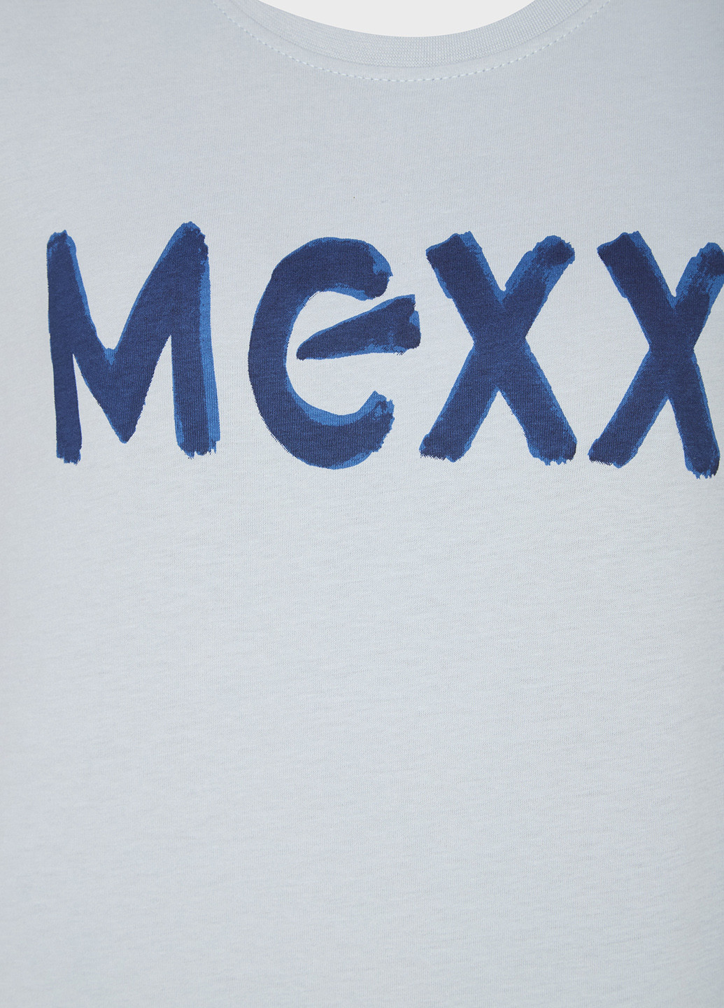 Голубая летняя футболка Mexx