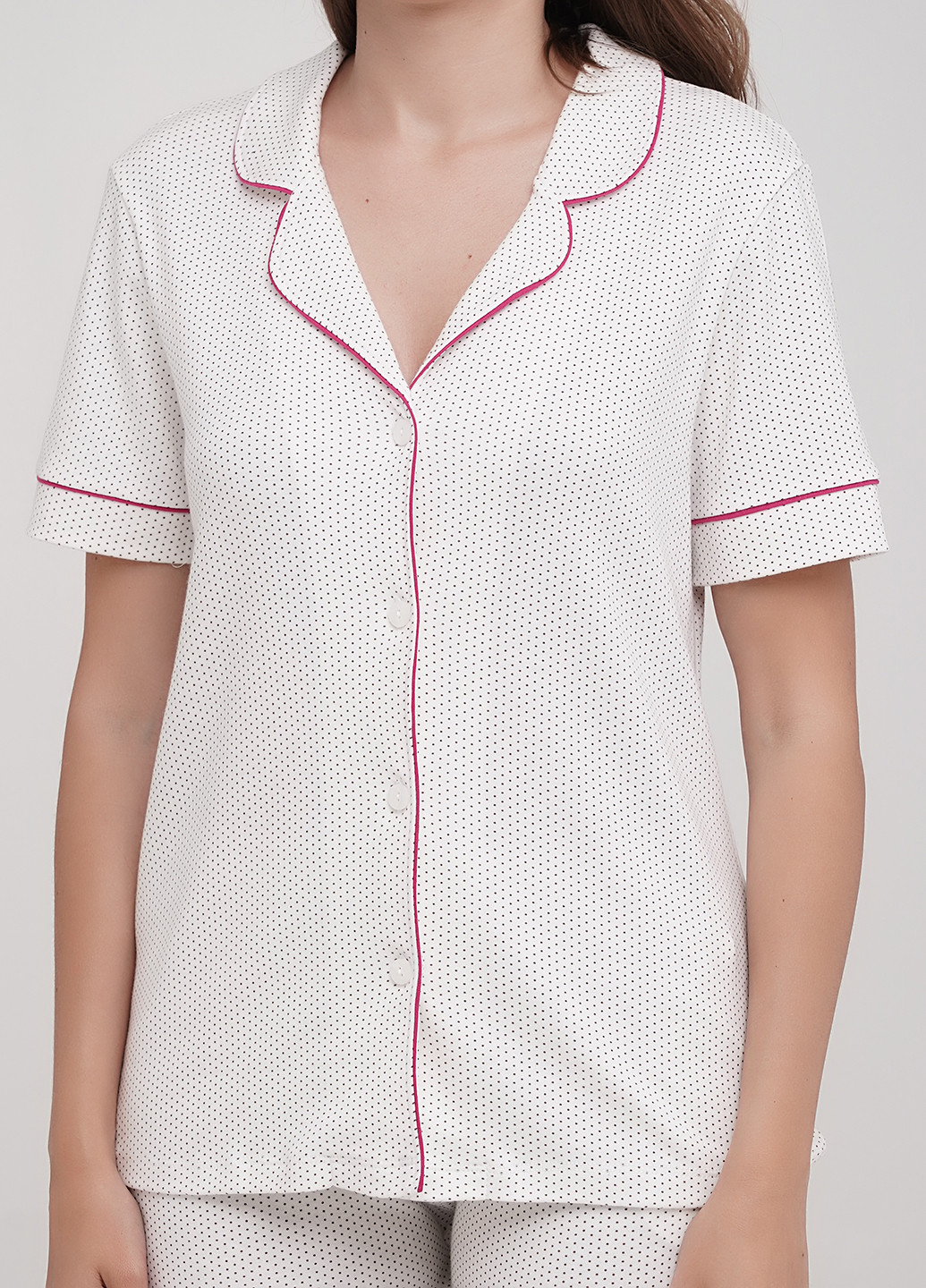Молочная всесезон пижама (рубашка, шорты) рубашка + шорты Lucci