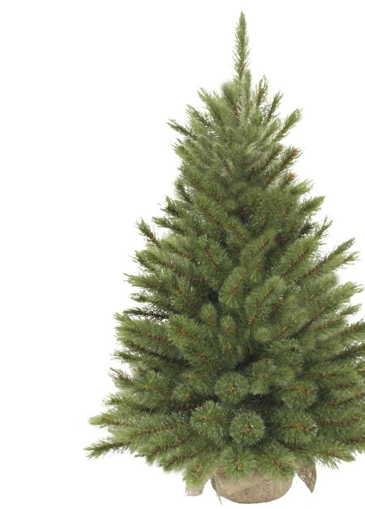 Искусственная сосна Forest Frosted зеленая 0,9 м (8717669551881) Triumph Tree (203978422)