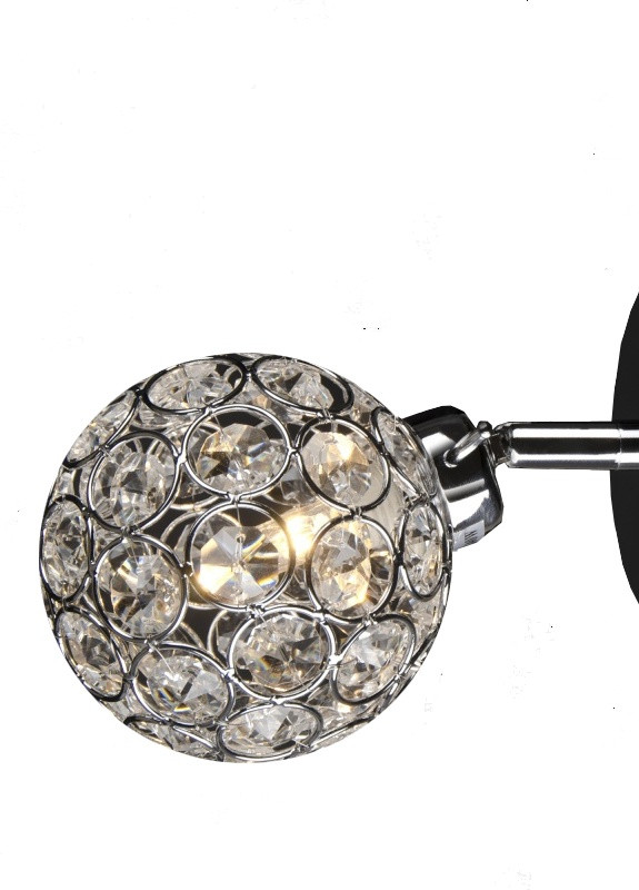 Бра галогенное настенное накладное хрустальное BR-01 366W/1 G9 Brille (253894609)